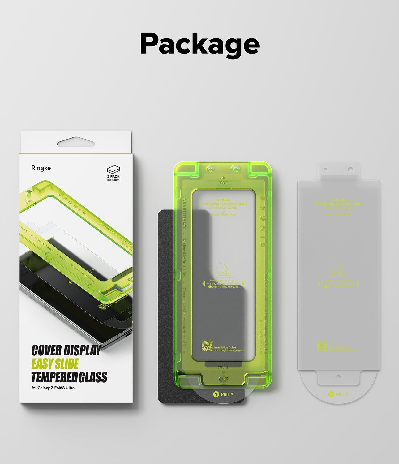 Комплект защитных стекол (2шт) Ringke Easy Slide Tempered Glass для Samsung Galaxy Fold 8 Ultra (8800328819337). Фото 18 Комплект защитных стекол (2шт) Ringke Easy Slide Tempered Glass для Samsung Galaxy Fold 8 Ultra (8800328819337) (424055). Фото 18 из 19