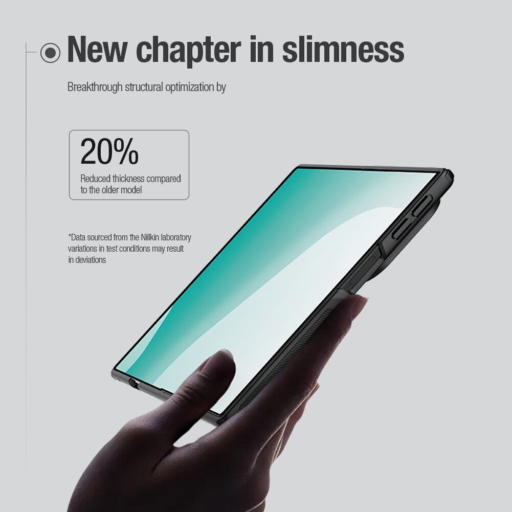 Пластиковый чехол NILLKIN Super Frosted Shield Pro (FF) для Samsung Galaxy Fold 8 - Transparent. Фото 14 Пластиковый чехол NILLKIN Super Frosted Shield Pro (FF) для Samsung Galaxy Fold 8 - Transparent (424516T). Фото 14 из 17