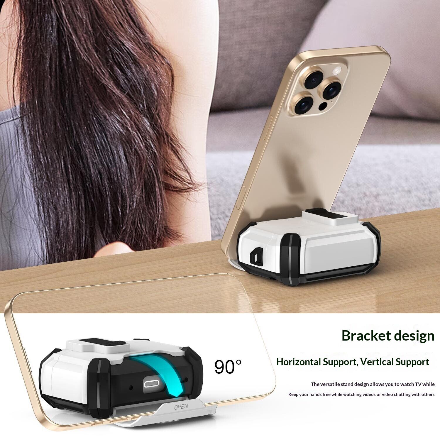 Захисний чохол Deexe Number Protect для AirPods 5 / 4 - Yellow / Black. Фото 7 Захисний чохол Deexe Number Protect для AirPods 5 / 4 - Yellow / Black (364460BY). Фото 7 з 9
