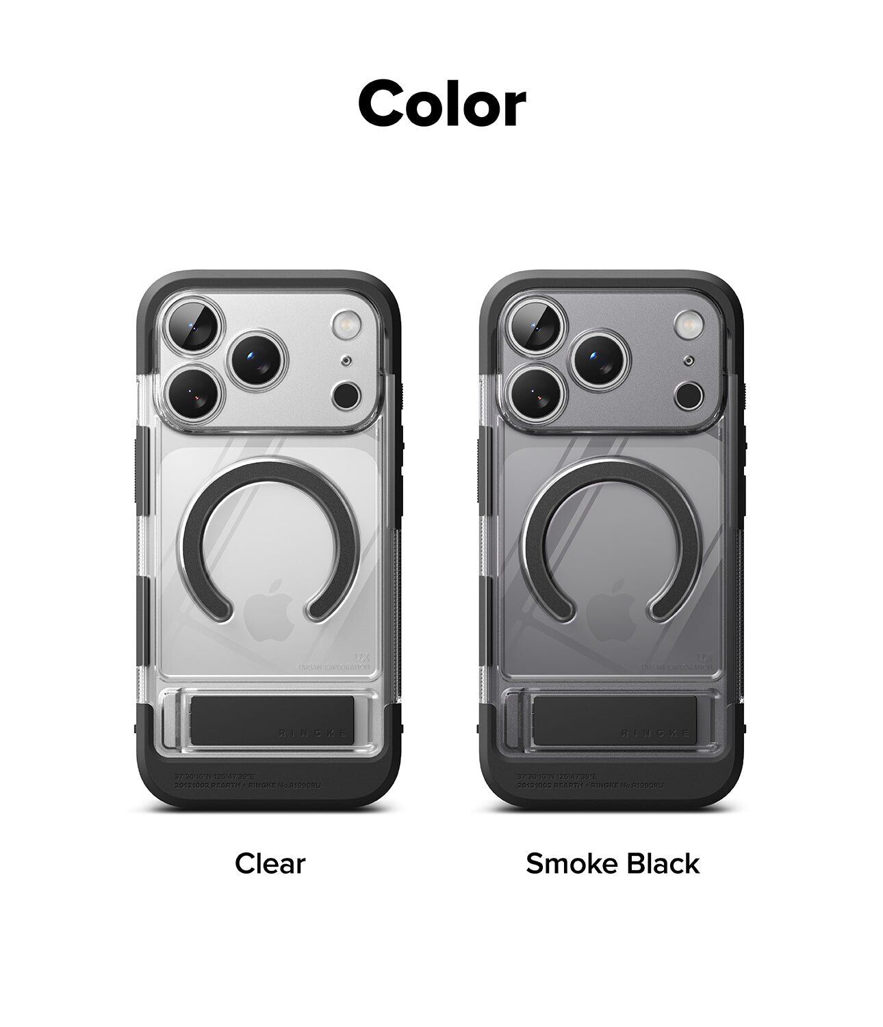 Захисний чохол Ringke UX Magnetic для iPhone 17 Pro Max (8800328810655) - Clear. Фото 10 Захисний чохол Ringke UX Magnetic для iPhone 17 Pro Max (8800328810655) - Clear (411127C). Фото 10 з 11