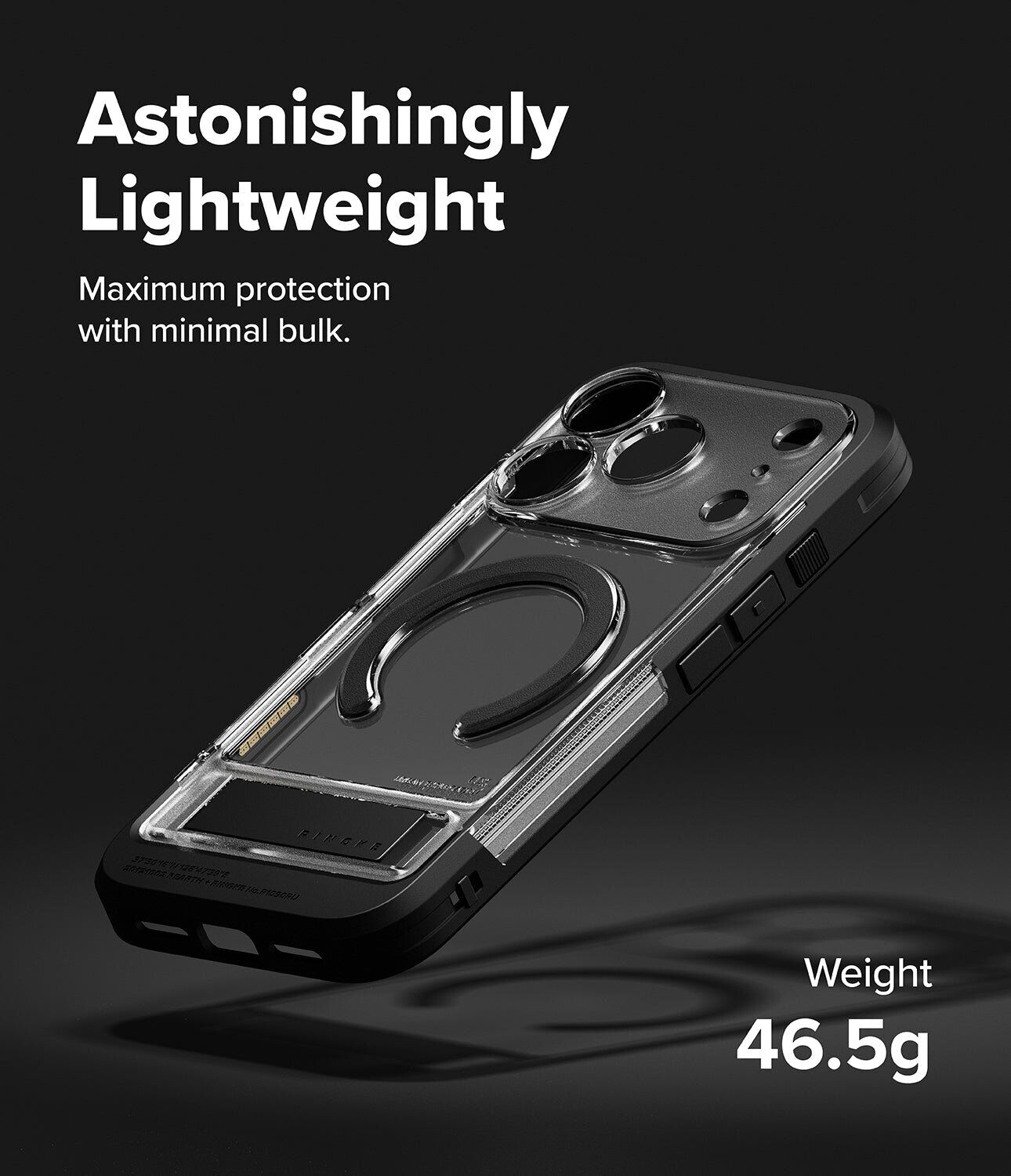 Захисний чохол Ringke UX Magnetic для iPhone 17 Pro Max (8800328810655) - Clear. Фото 4 Захисний чохол Ringke UX Magnetic для iPhone 17 Pro Max (8800328810655) - Clear (411127C). Фото 4 з 11