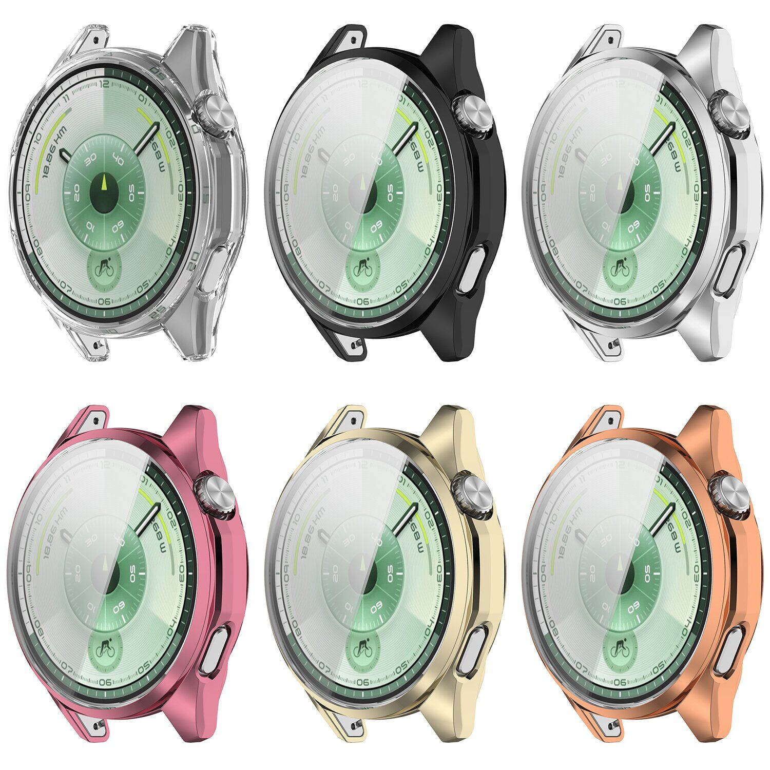Защитный чехол UniCase Clear Cover для Huawei Watch GT 6 (46 mm) - Transparent. Фото 8 Защитный чехол UniCase Clear Cover для Huawei Watch GT 6 (46 mm) - Transparent (423202T). Фото 8 из 10