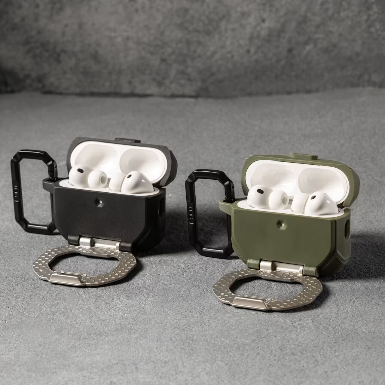 Защитный чехол URBAN ARMOR GEAR Monarch MagStand для AirPods Pro 3 (104131114034) - Black / Silver. Фото 11 Защитный чехол URBAN ARMOR GEAR Monarch MagStand для AirPods Pro 3 (104131114034) - Black / Silver (390180BS). Фото 11 из 13