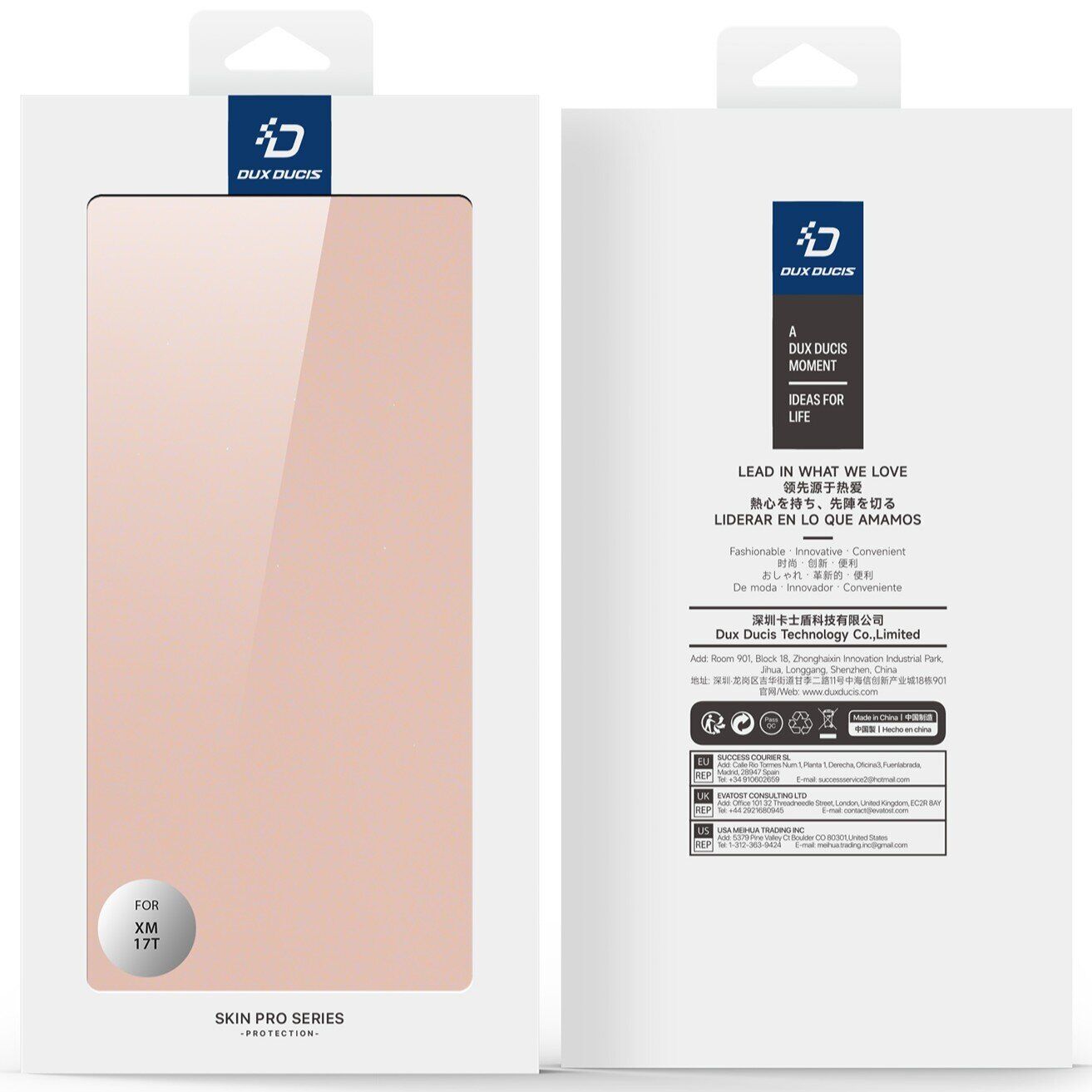 Чехол-книжка DUX DUCIS Skin Pro для Xiaomi 17T - Pink. Фото 11 Чехол-книжка DUX DUCIS Skin Pro для Xiaomi 17T - Pink (408804P). Фото 11 из 12