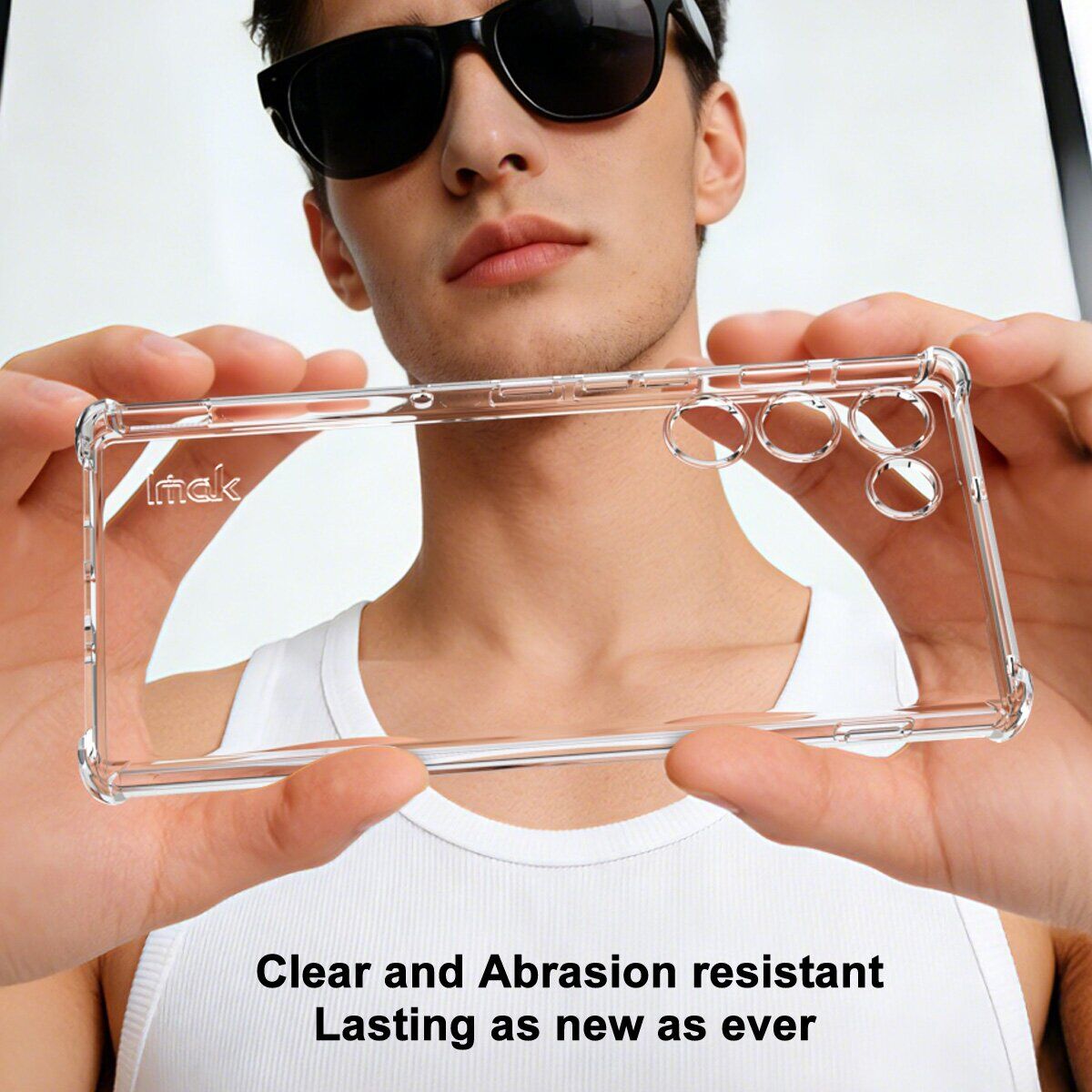Чехол с усиленными углами IMAK Airbag MAX Case для ZTE Nubia Red Magic 11 Air - Transparent. Фото 3 Чехол с усиленными углами IMAK Airbag MAX Case для ZTE Nubia Red Magic 11 Air - Transparent (423103T). Фото 3 из 8