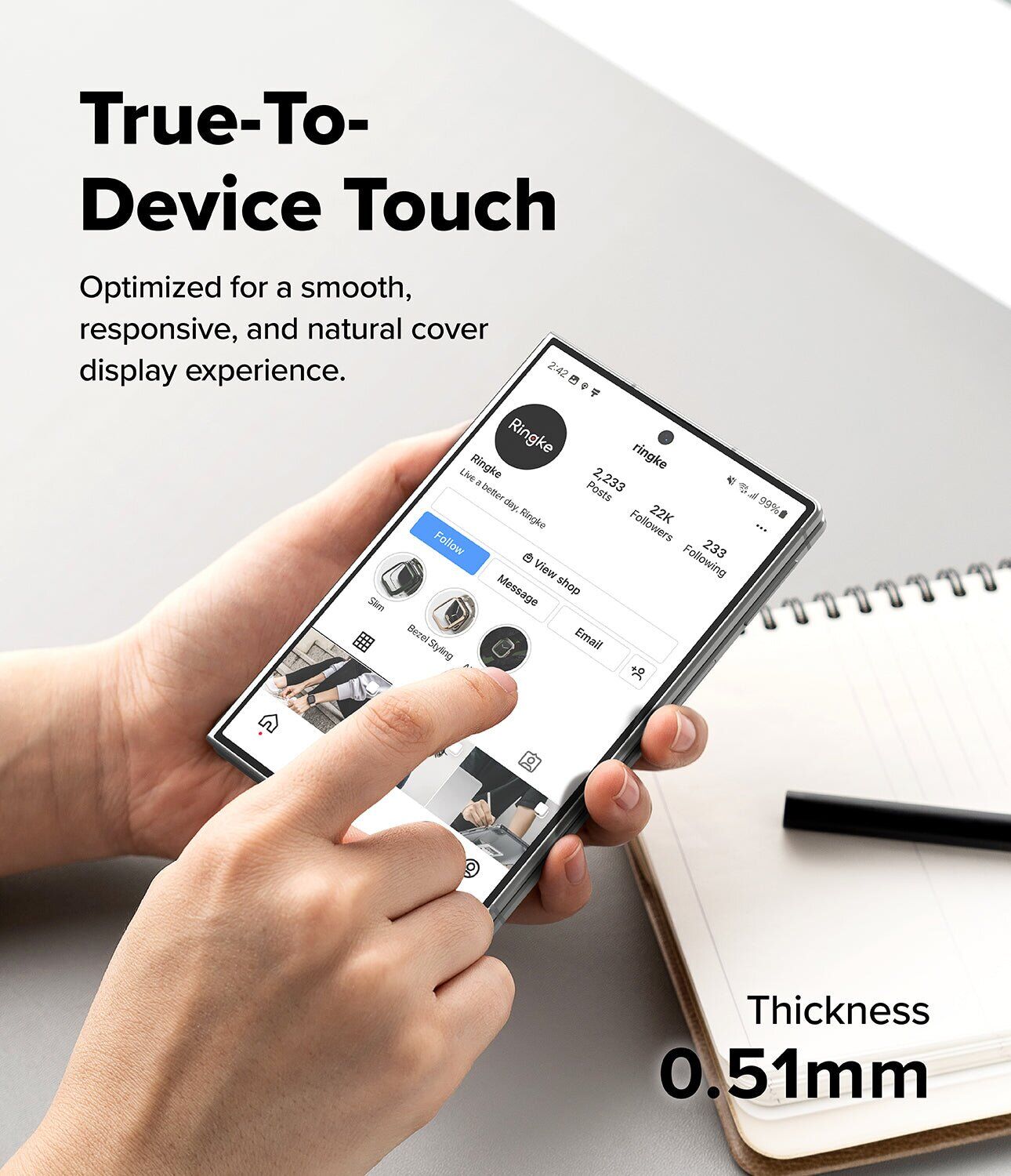Комплект защитных стекол (2шт) Ringke Easy Slide Tempered Glass для Samsung Galaxy Fold 8 (8800328819375). Фото 10 Комплект защитных стекол (2шт) Ringke Easy Slide Tempered Glass для Samsung Galaxy Fold 8 (8800328819375) (424542). Фото 10 из 19