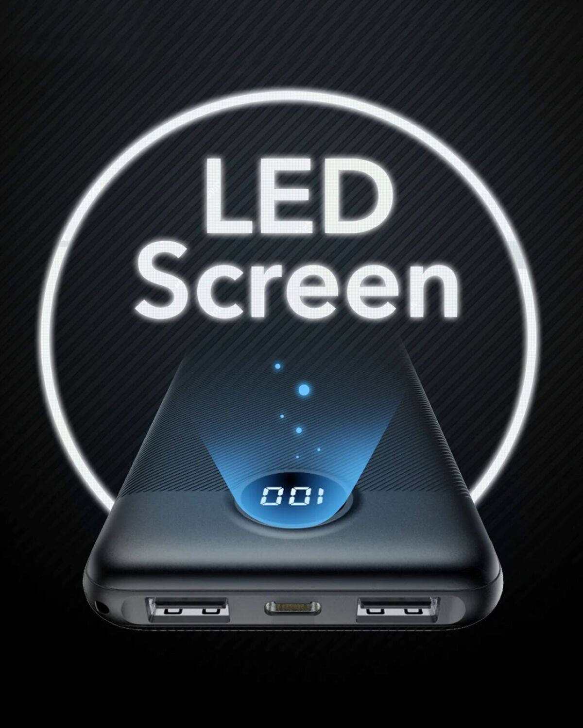 Внешний аккумулятор VEGER L10S PD20W + QC3.0 (10000mAh) - Black. Фото 7 Внешний аккумулятор VEGER L10S PD20W + QC3.0 (10000mAh) - Black (995722B). Фото 7 из 8