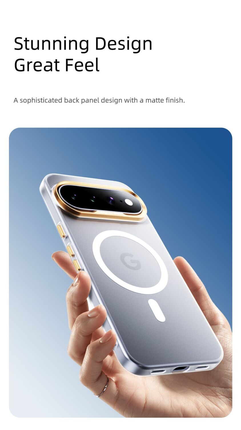 Защитный чехол ABEEL Aero Mag для Google Pixel 11 Pro - Black. Фото 4 Защитный чехол ABEEL Aero Mag для Google Pixel 11 Pro - Black (425535B). Фото 4 из 6