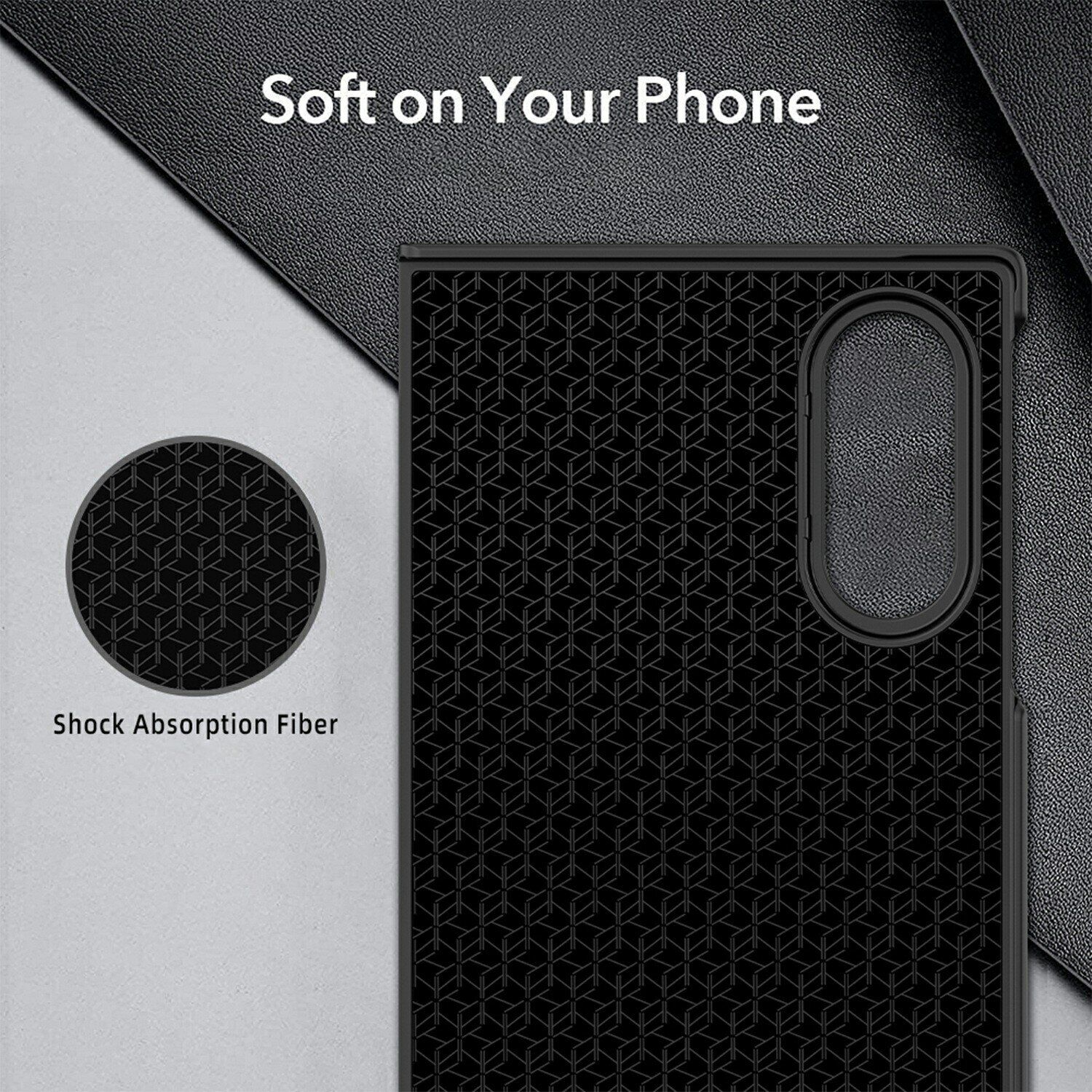 Захисний чохол Deexe Soft Touch Case (FF) для Samsung Galaxy Fold 8 - Shadow Blue. Фото 2 Захисний чохол Deexe Soft Touch Case (FF) для Samsung Galaxy Fold 8 - Shadow Blue (424517LL). Фото 2 з 6