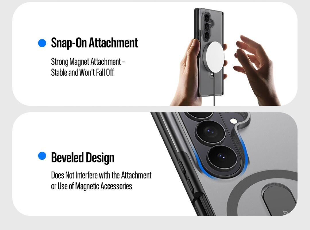Захисний чохол Dux Ducis Horizon MagStand для Samsung Galaxy Fold 8 Ultra / Fold 7 - Grey. Фото 18 Захисний чохол Dux Ducis Horizon MagStand для Samsung Galaxy Fold 8 Ultra / Fold 7 - Grey (424033H). Фото 18 з 23