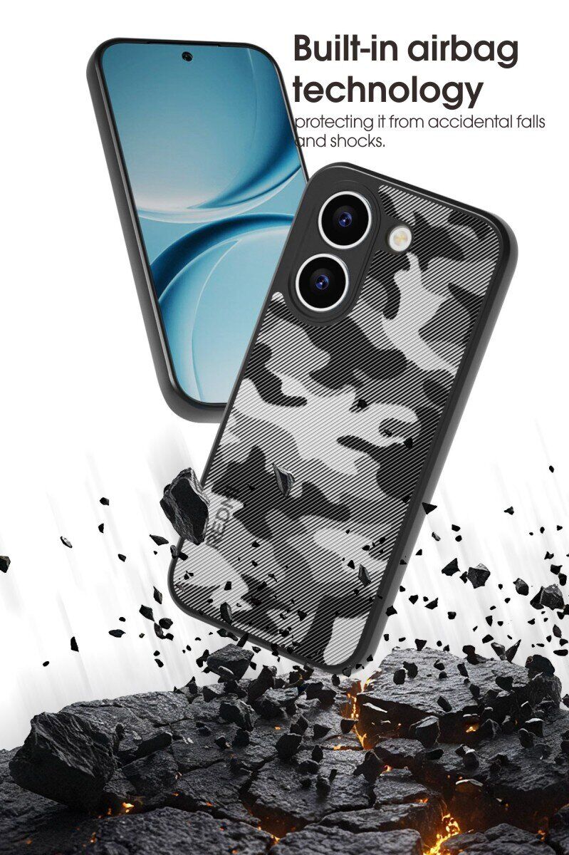Защитный чехол IBMRS Military для Xiaomi Poco X8 Pro - Grid Camouflage. Фото 4 Защитный чехол IBMRS Military для Xiaomi Poco X8 Pro - Grid Camouflage (409061GC). Фото 4 из 6