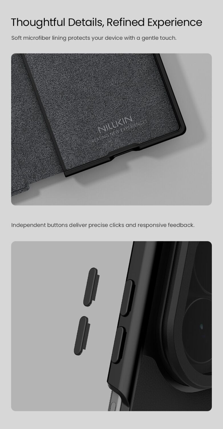 Чехол-книжка NILLKIN Qin Prop Silicone Leather Case для Samsung Galaxy Fold 8 Ultra - Black. Фото 15 Чехол-книжка NILLKIN Qin Prop Silicone Leather Case для Samsung Galaxy Fold 8 Ultra - Black (424083B). Фото 15 из 17