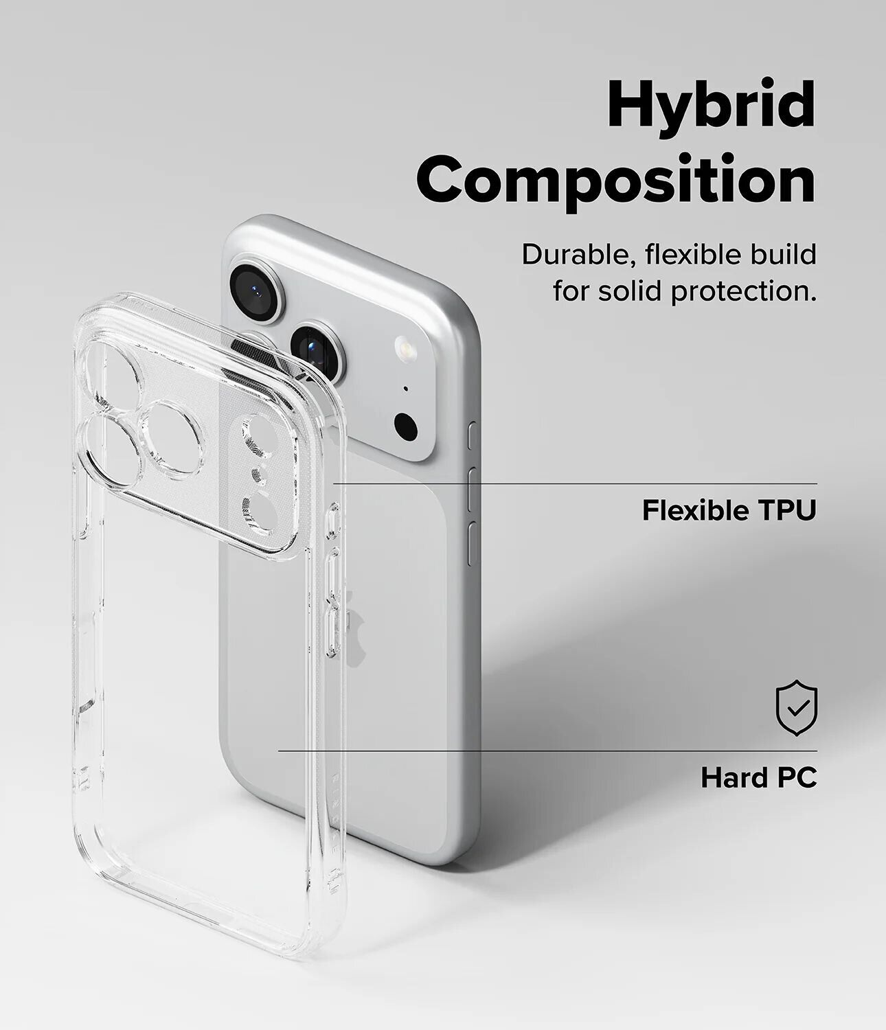 Защитный чехол Ringke Fusion для iPhone 18 Pro Max (8800380461512) - Clear. Фото 12 Защитный чехол Ringke Fusion для iPhone 18 Pro Max (8800380461512) - Clear (423978C). Фото 12 из 19