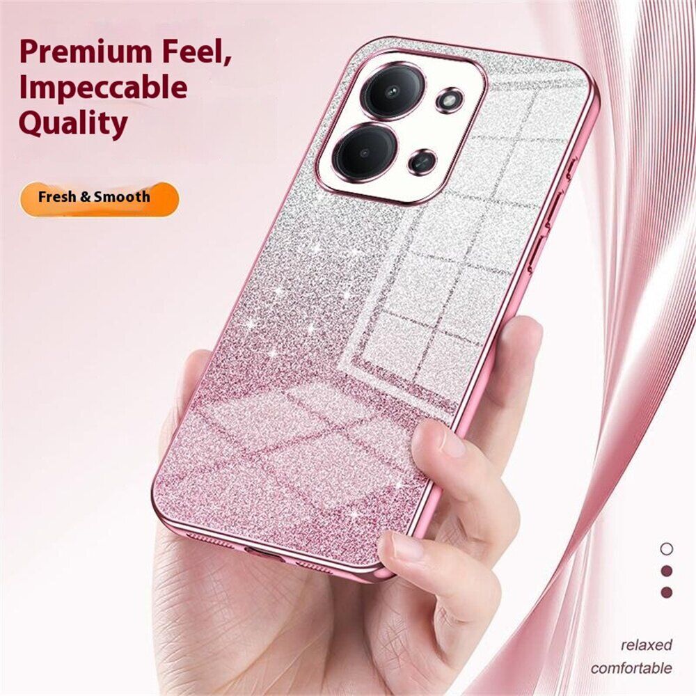 Защитный чехол Deexe Sparkles Cover для Xiaomi Redmi 15C / Poco C85 - Pink. Фото 5 Защитный чехол Deexe Sparkles Cover для Xiaomi Redmi 15C / Poco C85 - Pink (386166P). Фото 5 из 7