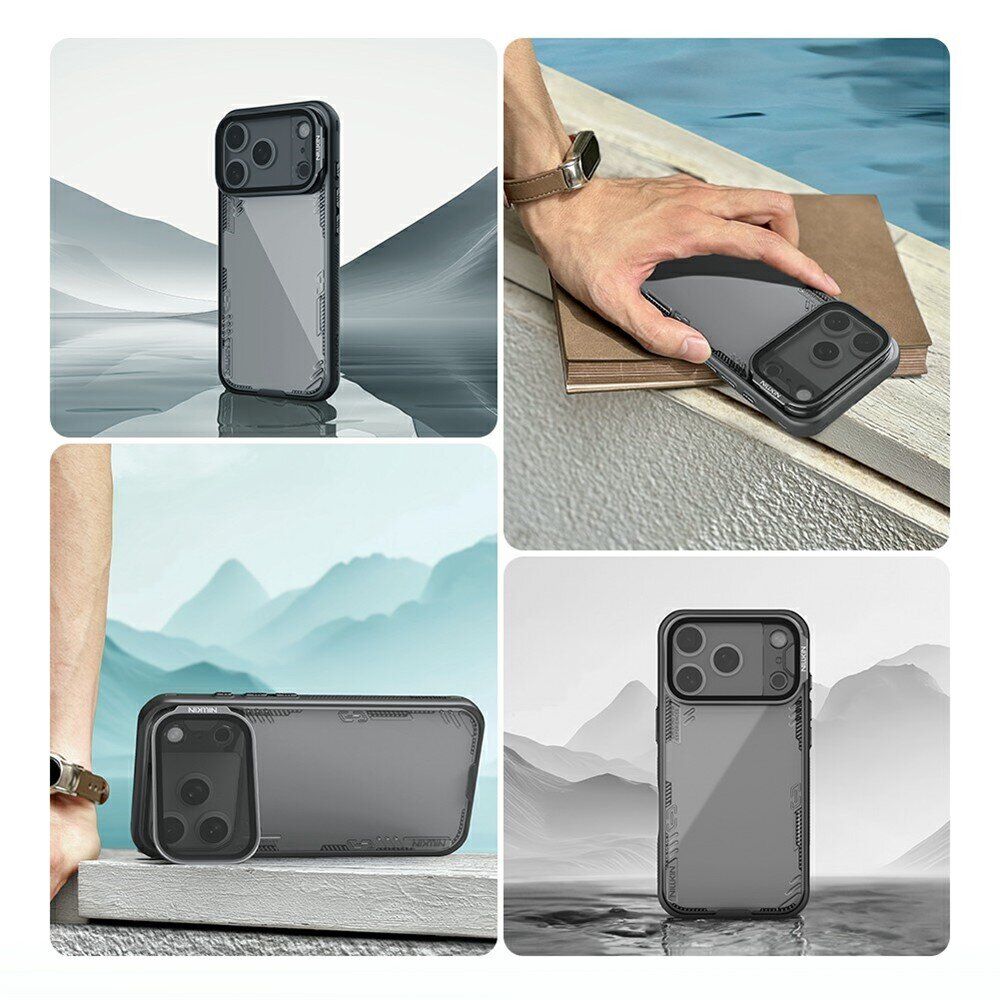 Захисний чохол NILLKIN Iceblade Prop (Precise Cut-out) для iPhone 18 Pro / 17 Pro - Black. Фото 8 Захисний чохол NILLKIN Iceblade Prop (Precise Cut-out) для iPhone 18 Pro / 17 Pro - Black (423622B). Фото 8 з 17