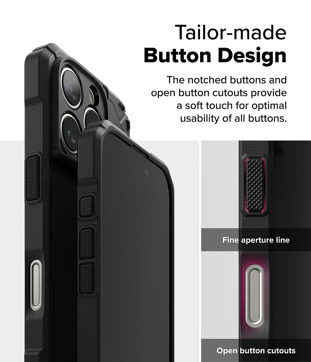 Защитный чехол Ringke Rugged Gear для iPhone 16 Pro (8800274963702) - Dark Green. Фото 11 Защитный чехол Ringke Rugged Gear для iPhone 16 Pro (8800274963702) - Dark Green (380075DG). Фото 11 из 13