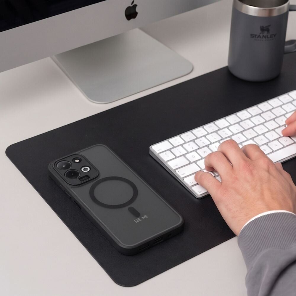 Захисний чохол Tech-Protect Magmat MagSafe для Xiaomi Redmi 17 (5906302342815) - Matte Black. Фото 8 Захисний чохол Tech-Protect Magmat MagSafe для Xiaomi Redmi 17 (5906302342815) - Matte Black (429039MB). Фото 8 з 9
