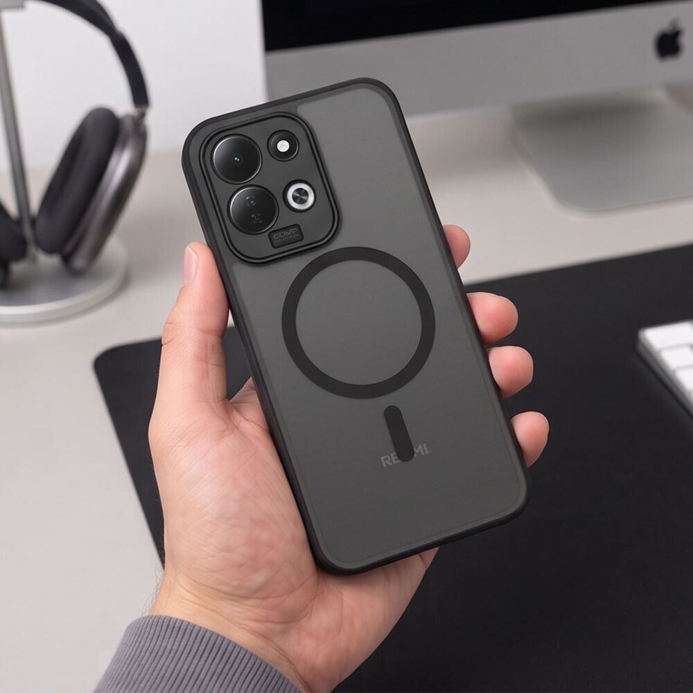 Захисний чохол Tech-Protect Magmat MagSafe для Xiaomi Redmi 17 (5906302342815) - Matte Black. Фото 5 Захисний чохол Tech-Protect Magmat MagSafe для Xiaomi Redmi 17 (5906302342815) - Matte Black (429039MB). Фото 5 з 9