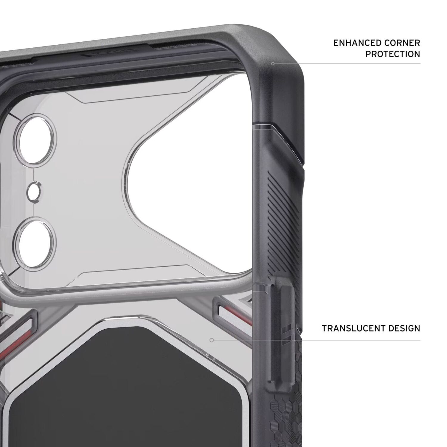 Защитный чехол URBAN ARMOR GEAR Monarch Pro Veil для iPhone 18 Pro Max (114568113190) - Ash. Фото 9 Защитный чехол URBAN ARMOR GEAR Monarch Pro Veil для iPhone 18 Pro Max (114568113190) - Ash (440313A). Фото 9 из 12