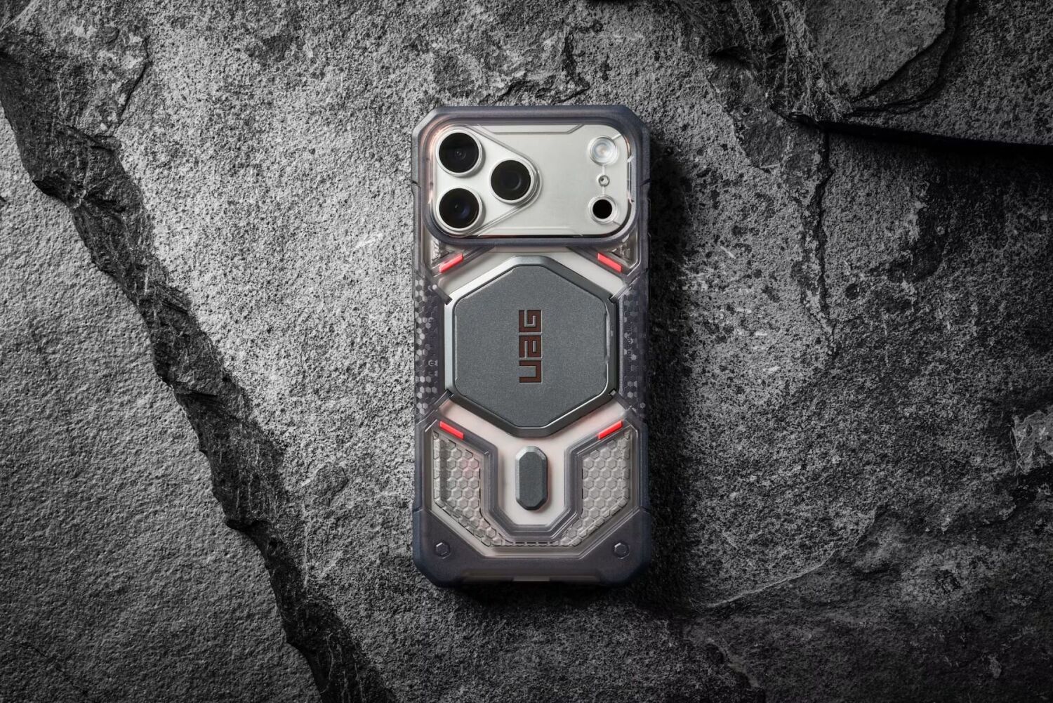 Защитный чехол URBAN ARMOR GEAR Monarch Pro Veil для iPhone 18 Pro Max (114568113190) - Ash. Фото 11 Защитный чехол URBAN ARMOR GEAR Monarch Pro Veil для iPhone 18 Pro Max (114568113190) - Ash (440313A). Фото 11 из 12