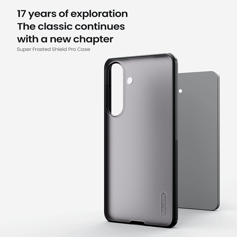 Захисний (PC+TPU) чохол NILLKIN Frosted Shield Pro для Samsung Galaxy S26 Plus - Black. Фото 7 Захисний (PC+TPU) чохол NILLKIN Frosted Shield Pro для Samsung Galaxy S26 Plus - Black (404322B). Фото 7 з 15