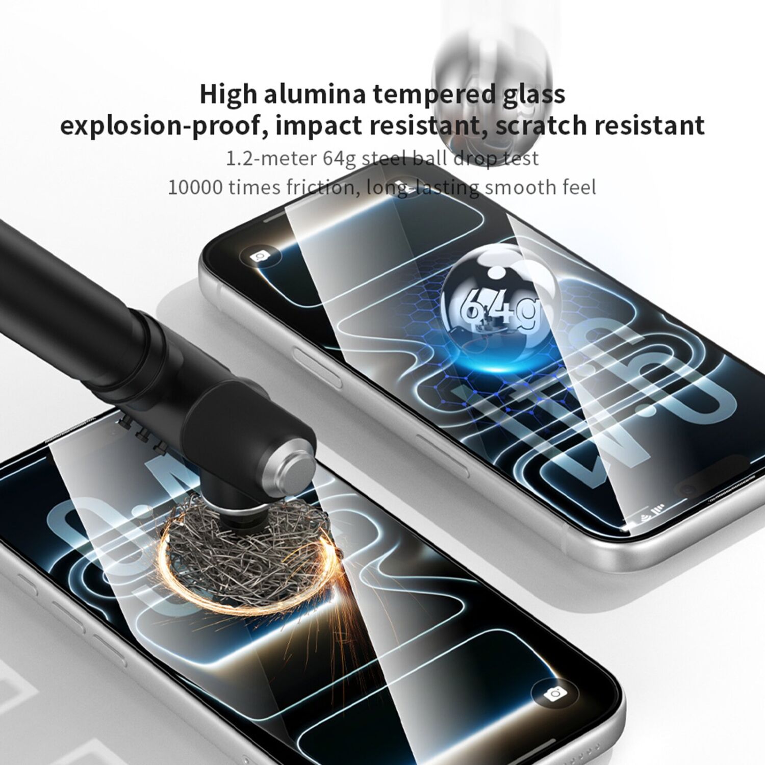 Защитное стекло ZGA 5D Full Glue для Apple iPhone 18 Pro Max - Black. Фото 5 Защитное стекло ZGA 5D Full Glue для Apple iPhone 18 Pro Max - Black (423893B). Фото 5 из 10