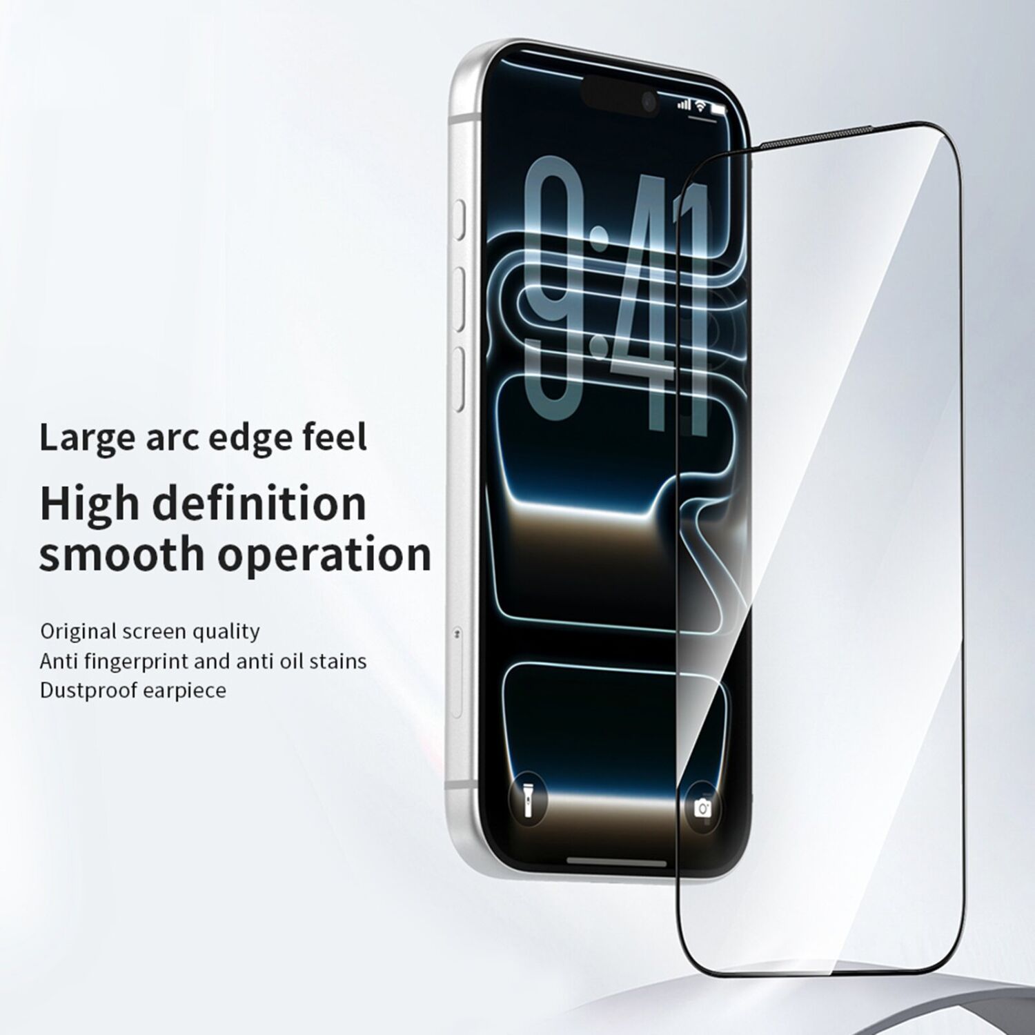 Защитное стекло ZGA 5D Full Glue для Apple iPhone 18 Pro Max - Black. Фото 2 Защитное стекло ZGA 5D Full Glue для Apple iPhone 18 Pro Max - Black (423893B). Фото 2 из 10