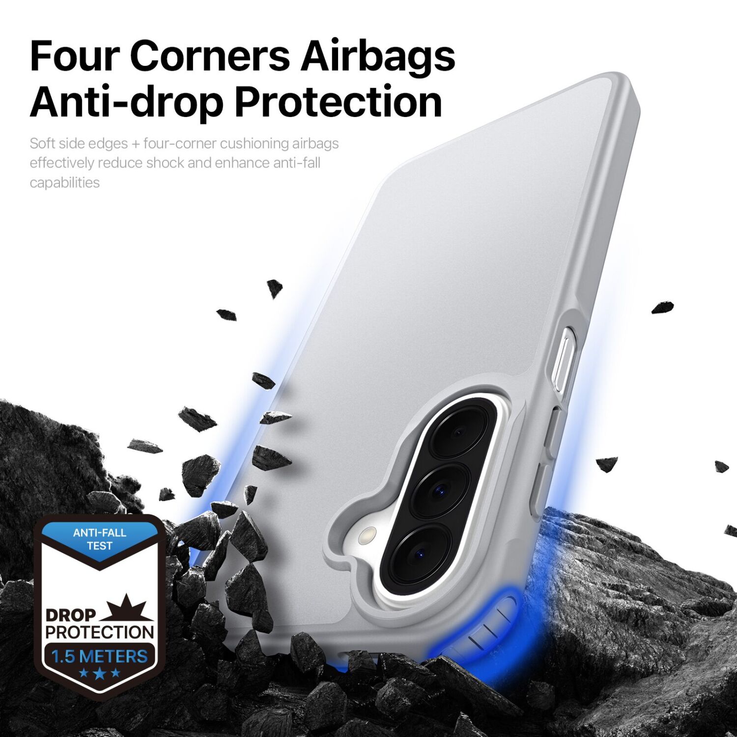 Защитный чехол Dux Ducis Yind Series для Samsung Galaxy A27 (A276) / A37 (A376) / A36 (A366) / A56 (A566) - Dark Blue. Фото 8 Защитный чехол Dux Ducis Yind Series для Samsung Galaxy A27 (A276) / A37 (A376) / A36 (A366) / A56 (A566) - Dark Blue (408672DB). Фото 8 из 9