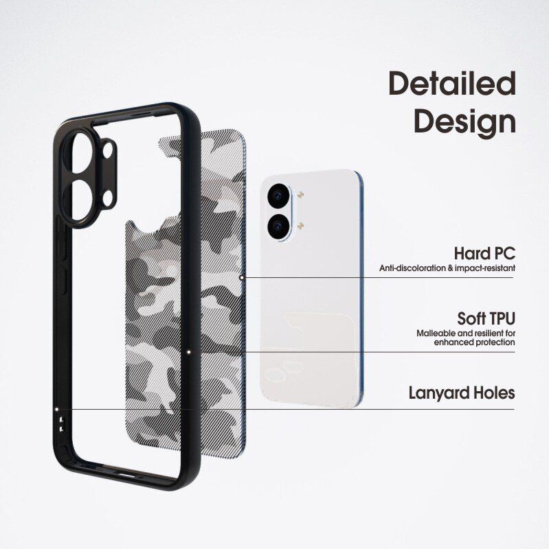 Защитный чехол IBMRS Military для Xiaomi Poco X8 Pro Max - Artistic Camouflage. Фото 6 Защитный чехол IBMRS Military для Xiaomi Poco X8 Pro Max - Artistic Camouflage (410816A). Фото 6 из 7