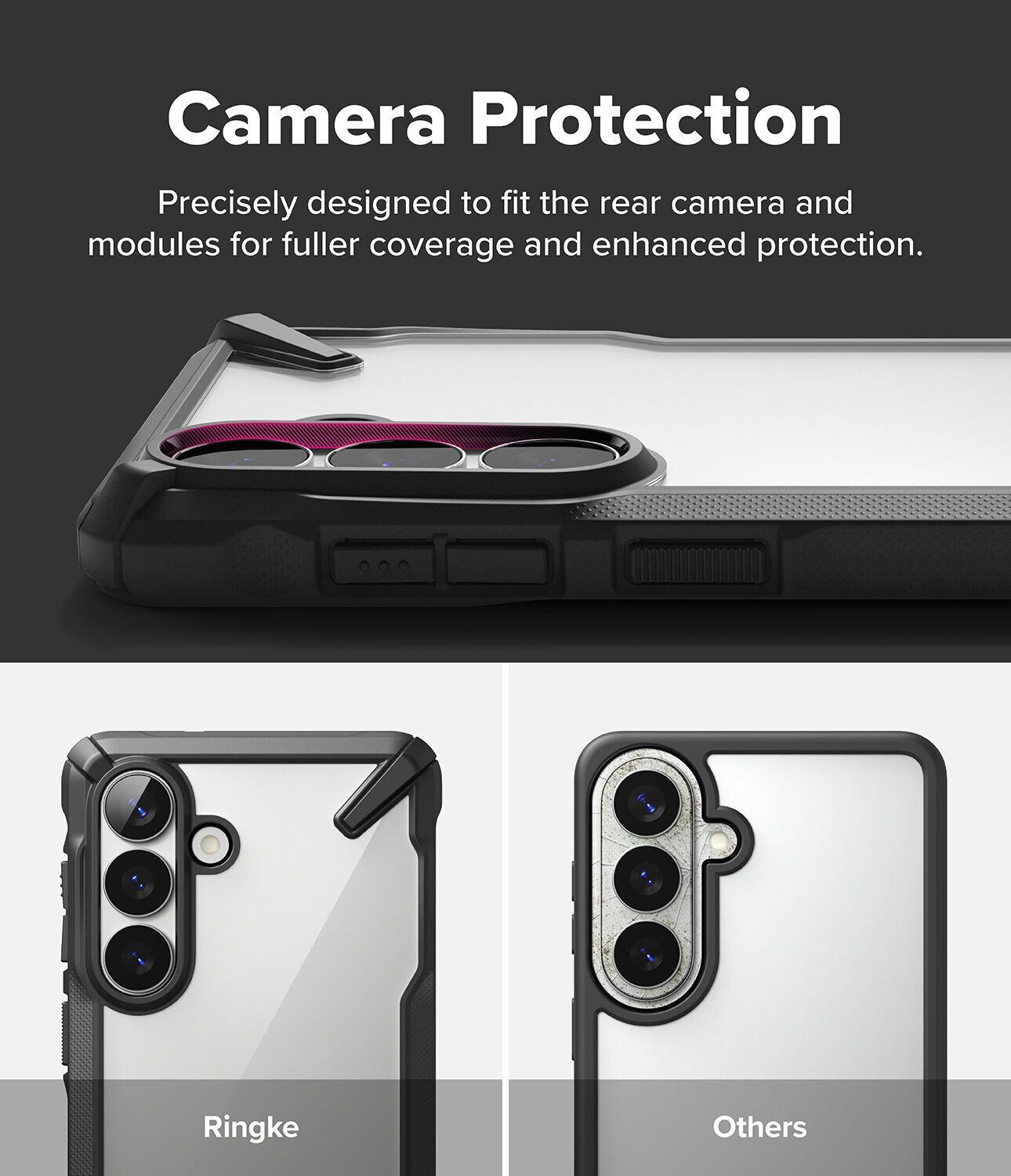 Защитный чехол Ringke Fusion X для Samsung Galaxy S26 (S942) 8800328815582 - Black. Фото 10 Защитный чехол Ringke Fusion X для Samsung Galaxy S26 (S942) 8800328815582 - Black (407203B). Фото 10 из 17