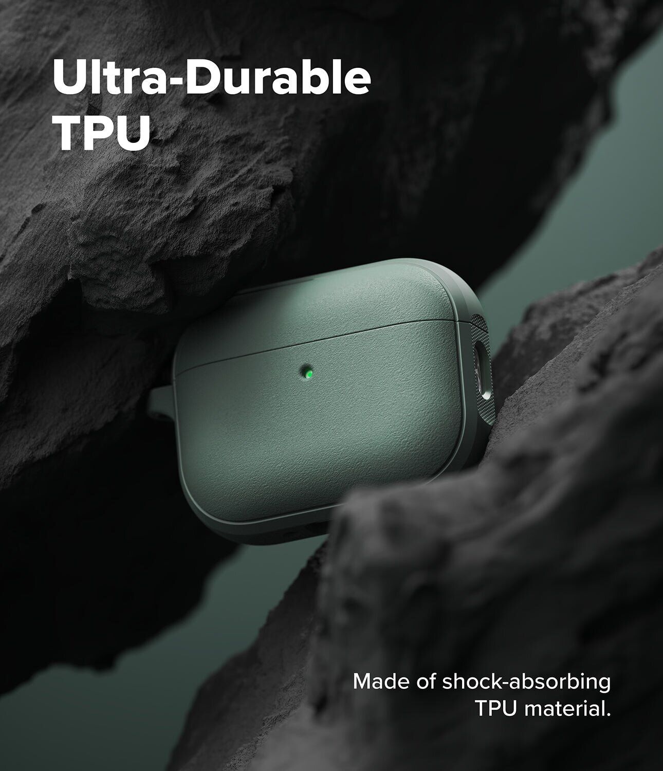 Защитный чехол Ringke Onyx Magnetic (FH) для AirPods Pro 3 (8800328818590) - Mint. Фото 7 Защитный чехол Ringke Onyx Magnetic (FH) для AirPods Pro 3 (8800328818590) - Mint (390179M). Фото 7 из 13