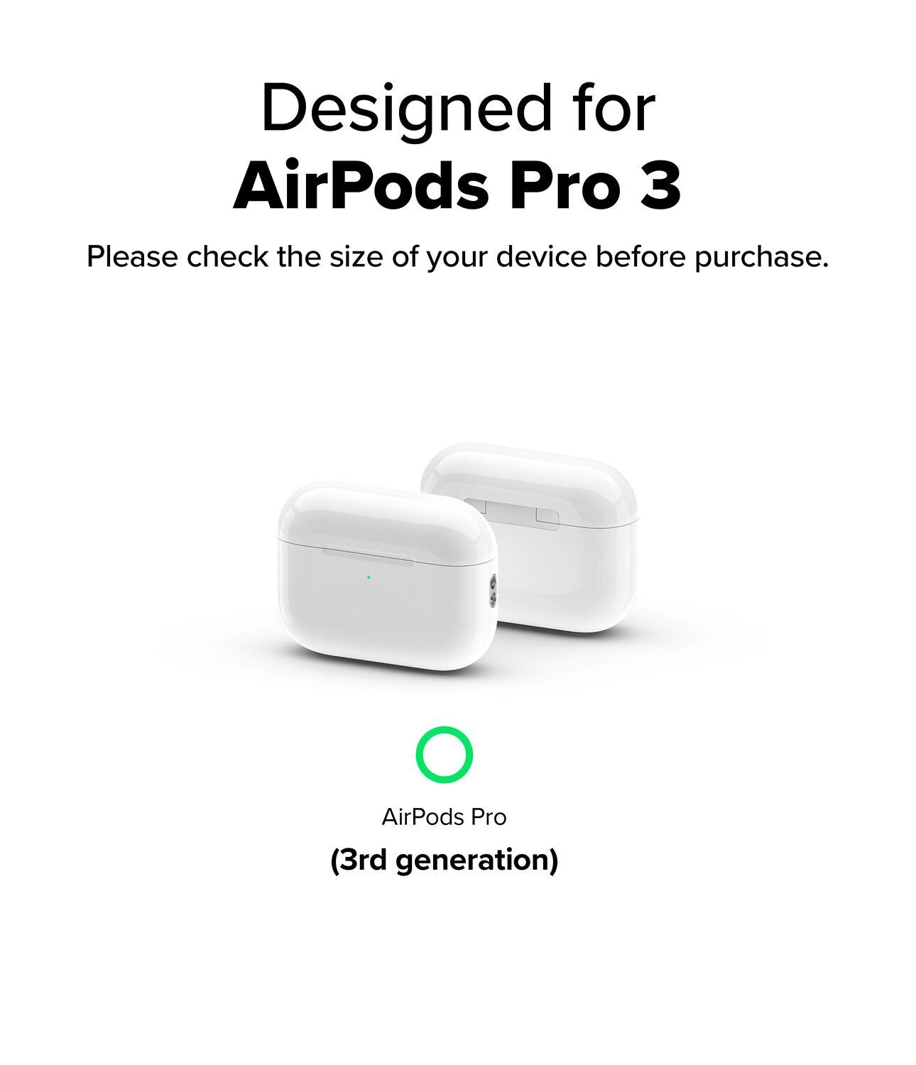 Защитный чехол Ringke Onyx Magnetic (FH) для AirPods Pro 3 (8800328818590) - Mint. Фото 4 Защитный чехол Ringke Onyx Magnetic (FH) для AirPods Pro 3 (8800328818590) - Mint (390179M). Фото 4 из 13