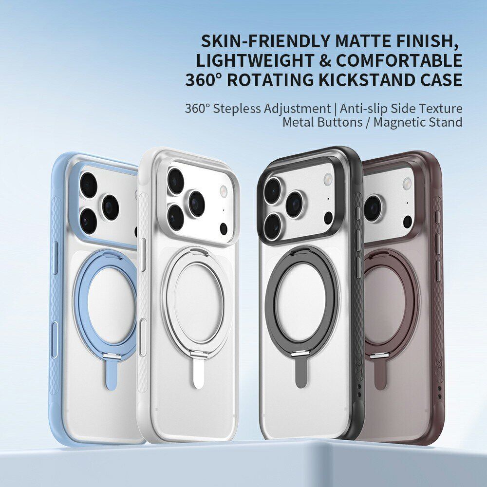Защитный чехол ZGA Frost Ring Stand для Apple iPhone 18 Pro Max - Wine Red. Фото 2 Защитный чехол ZGA Frost Ring Stand для Apple iPhone 18 Pro Max - Wine Red (423900WR). Фото 2 из 10