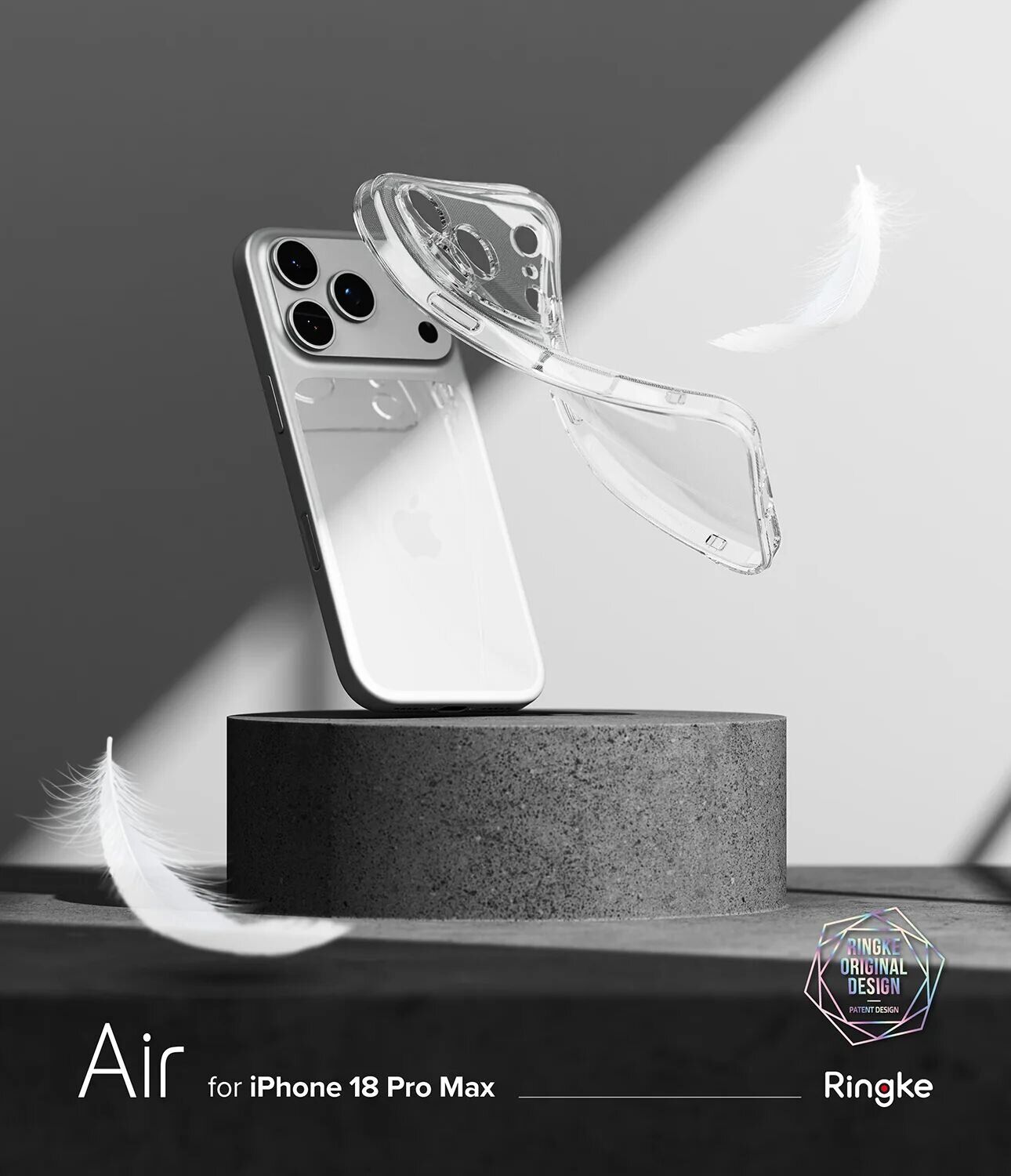Защитный чехол Ringke Air (FP) для iPhone 18 Pro Max (8800380461789) - Clear. Фото 5 Защитный чехол Ringke Air (FP) для iPhone 18 Pro Max (8800380461789) - Clear (423980C). Фото 5 из 18