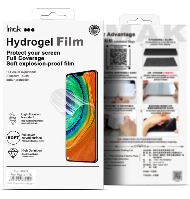 Защитная пленка IMAK Hydrogel Clear Film для Motorola Edge 70 Max. Фото 11 Защитная пленка IMAK Hydrogel Clear Film для Motorola Edge 70 Max (435516). Фото 11 из 12