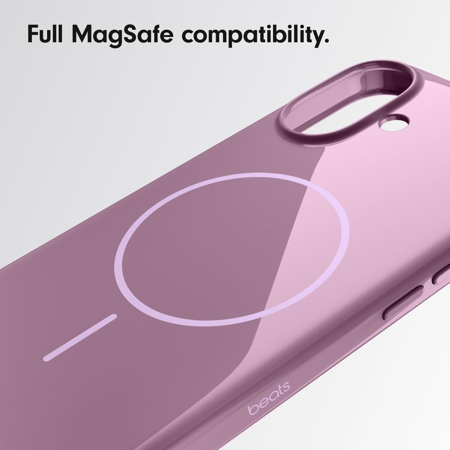 Защитный чехол Beats Case with MagSafe для iPhone 16 (MCFF4) - Sunset / Purple. Фото 7 Защитный чехол Beats Case with MagSafe для iPhone 16 (MCFF4) - Sunset / Purple (366478V). Фото 7 из 10