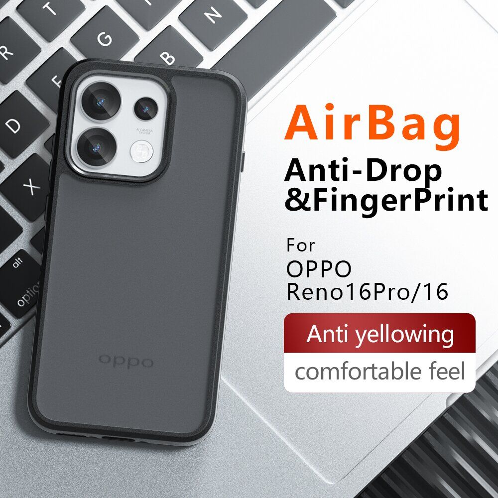 Захисний чохол Deexe Matte Skin для OPPO Reno 16 Pro - Transparent Black. Фото 13 Захисний чохол Deexe Matte Skin для OPPO Reno 16 Pro - Transparent Black (413623TB). Фото 13 з 14