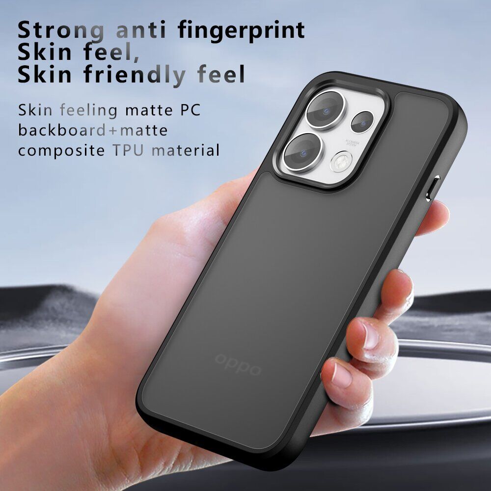 Захисний чохол Deexe Matte Skin для OPPO Reno 16 Pro - Transparent Black. Фото 9 Захисний чохол Deexe Matte Skin для OPPO Reno 16 Pro - Transparent Black (413623TB). Фото 9 з 14