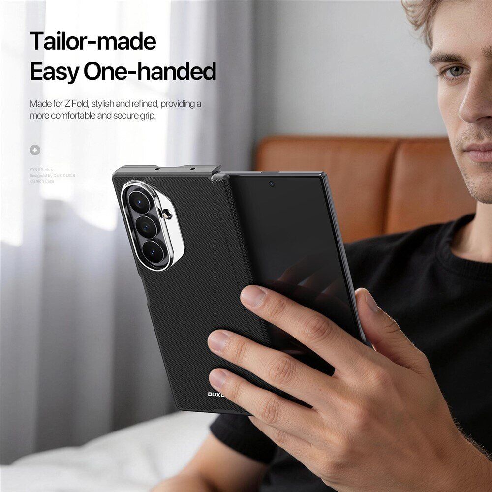 Защитный чехол Dux Ducis Vyne Series для Samsung Galaxy Fold 8 Ultra - Blue. Фото 10 Защитный чехол Dux Ducis Vyne Series для Samsung Galaxy Fold 8 Ultra - Blue (424021L). Фото 10 из 11