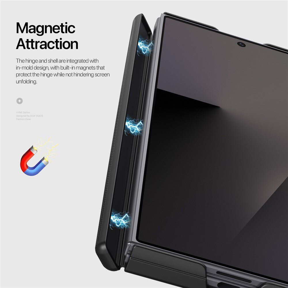 Защитный чехол Dux Ducis Vyne Series для Samsung Galaxy Fold 8 Ultra - Blue. Фото 9 Защитный чехол Dux Ducis Vyne Series для Samsung Galaxy Fold 8 Ultra - Blue (424021L). Фото 9 из 11