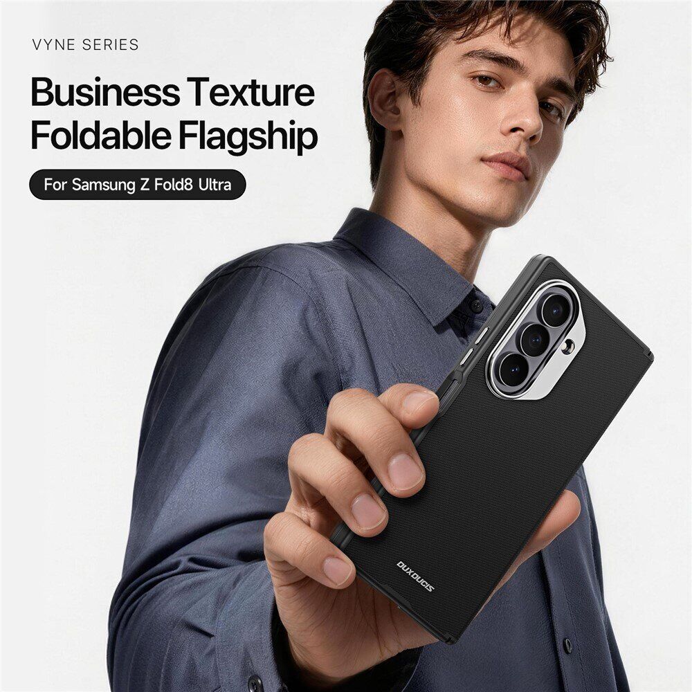 Защитный чехол Dux Ducis Vyne Series для Samsung Galaxy Fold 8 Ultra - Blue. Фото 4 Защитный чехол Dux Ducis Vyne Series для Samsung Galaxy Fold 8 Ultra - Blue (424021L). Фото 4 из 11