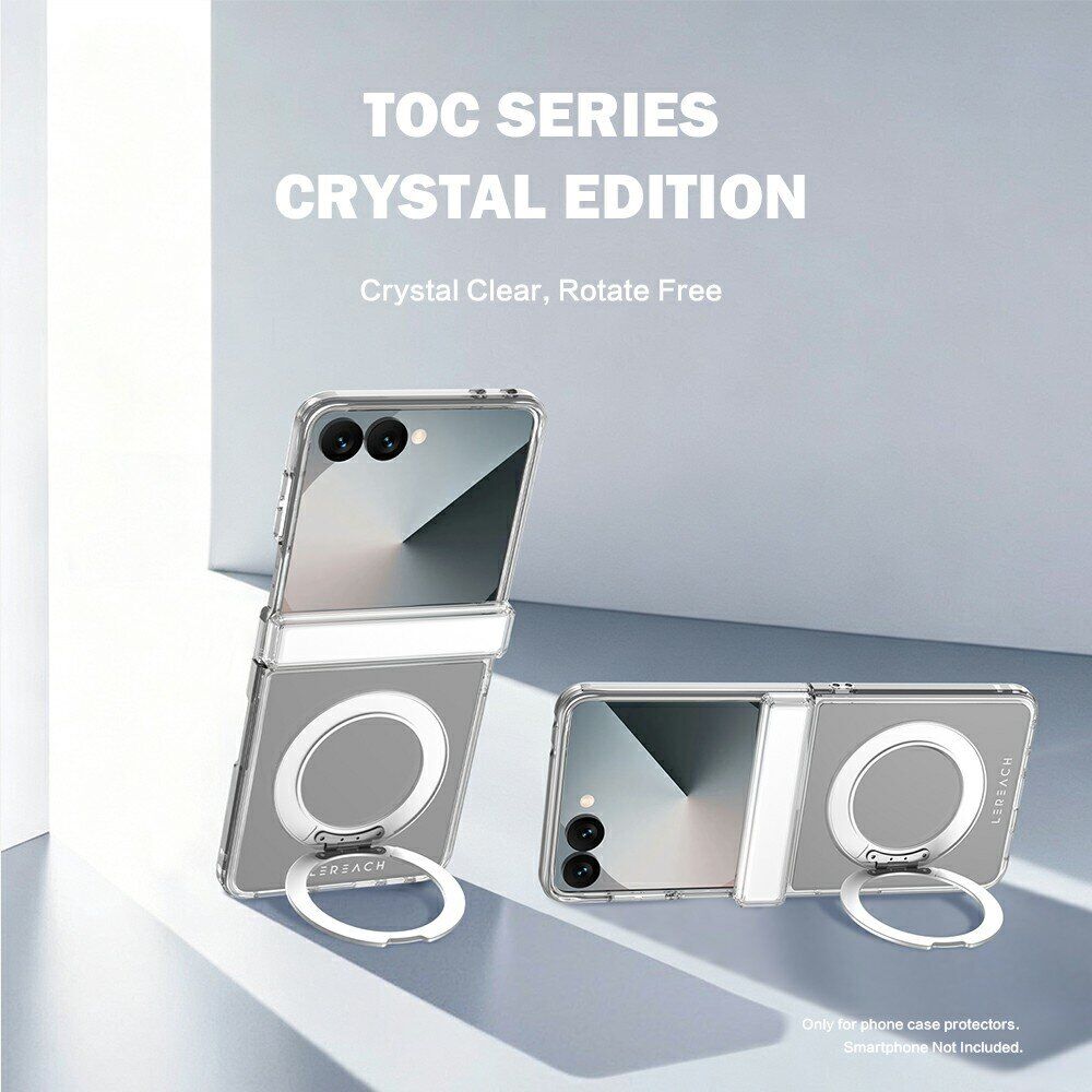 Защитный чехол LEREACH TOC Crystal MagStand для Samsung Galaxy Flip 8 - Transparent. Фото 5 Защитный чехол LEREACH TOC Crystal MagStand для Samsung Galaxy Flip 8 - Transparent (423563T). Фото 5 из 13