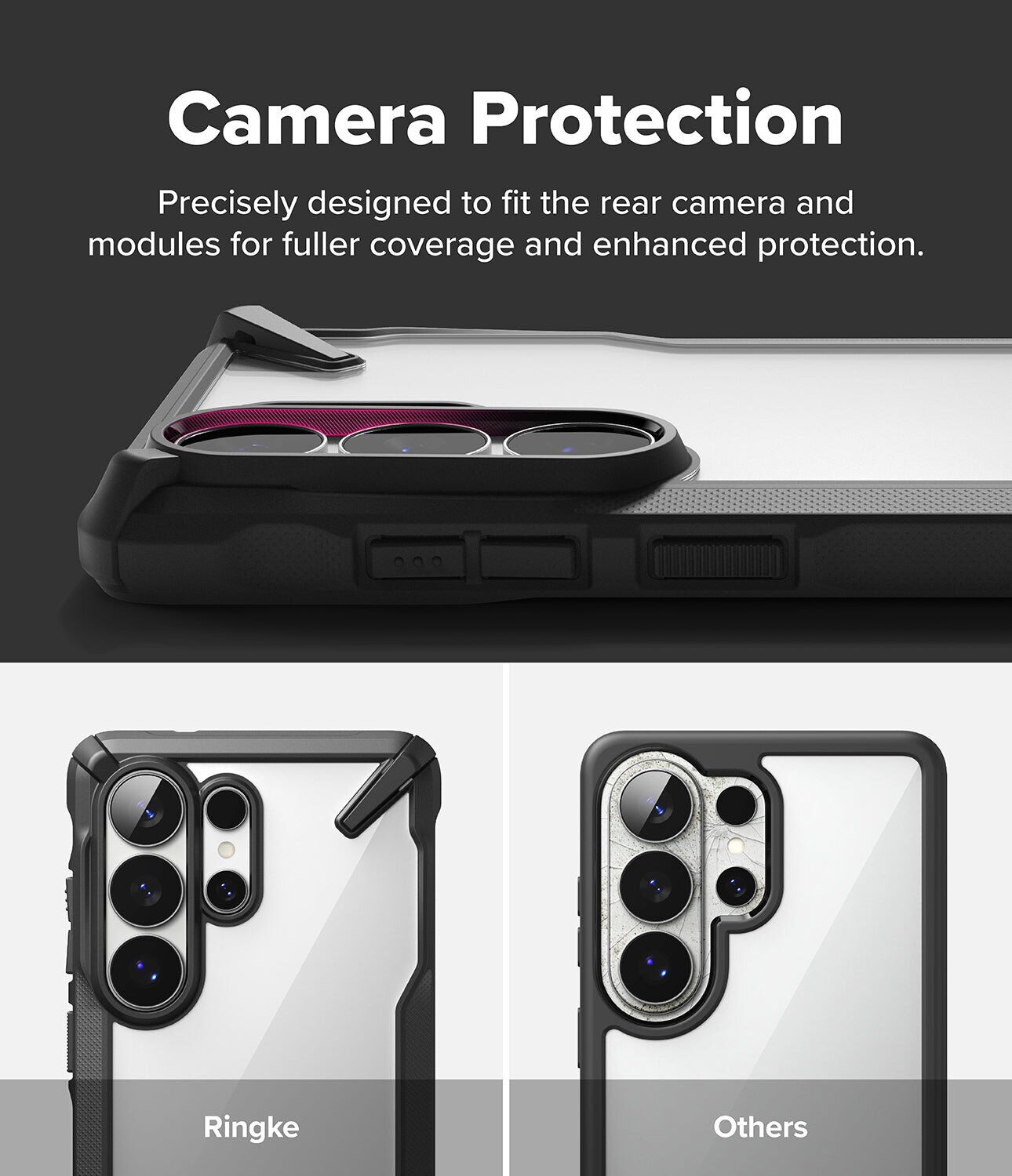 Защитный чехол Ringke Fusion X для Samsung Galaxy S26 Ultra (S948) 8800328814608 - Black. Фото 10 Защитный чехол Ringke Fusion X для Samsung Galaxy S26 Ultra (S948) 8800328814608 - Black (406238B). Фото 10 из 17