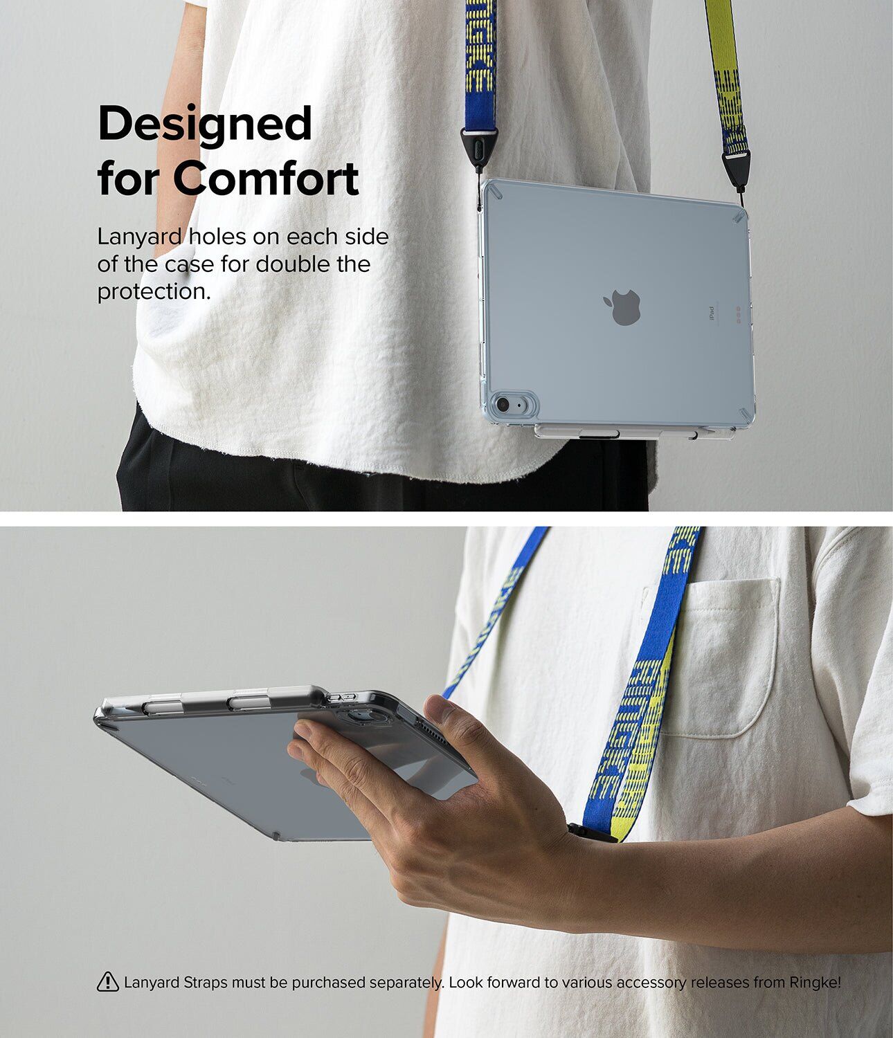 Защитный чехол Ringke T Fusion для iPad Air 11 M4/M3/M2 (2026/2025/2024) / Air 4 / 5 10.9 (2020/2022) 8809758106994 - Clear. Фото 10 Защитный чехол Ringke T Fusion для iPad Air 11 M4/M3/M2 (2026/2025/2024) / Air 4 / 5 10.9 (2020/2022) 8809758106994 - Clear (359221C). Фото 10 из 11