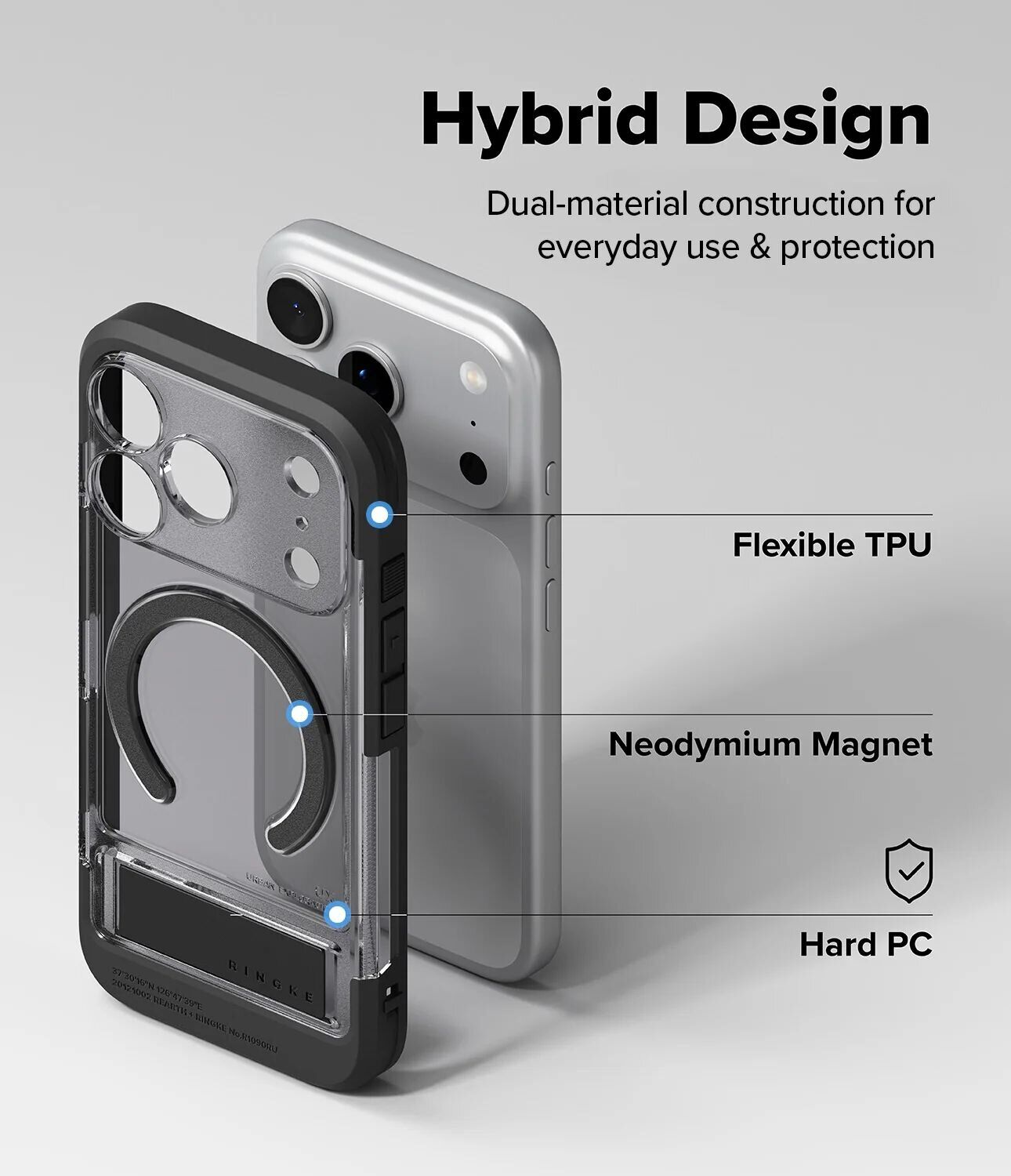Защитный чехол Ringke UX Magnetic для iPhone 18 Pro (8800380463417) - Matte Black. Фото 11 Защитный чехол Ringke UX Magnetic для iPhone 18 Pro (8800380463417) - Matte Black (423779MB). Фото 11 из 18