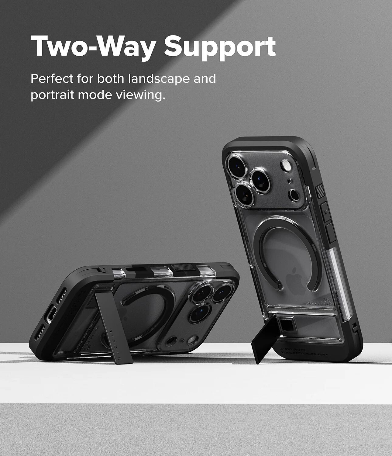 Защитный чехол Ringke UX Magnetic для iPhone 18 Pro (8800380463417) - Matte Black. Фото 5 Защитный чехол Ringke UX Magnetic для iPhone 18 Pro (8800380463417) - Matte Black (423779MB). Фото 5 из 18