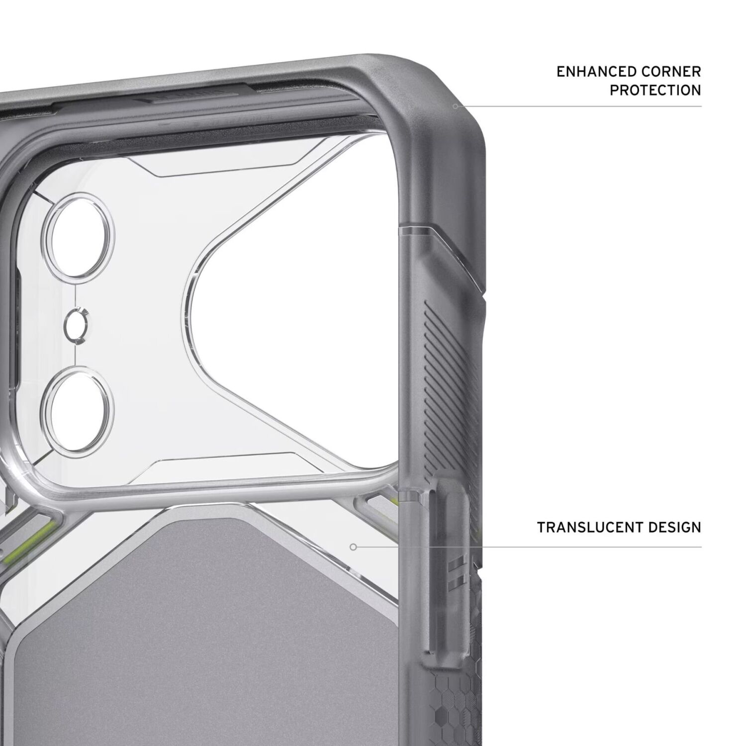 Защитный чехол URBAN ARMOR GEAR Monarch Pro Veil для iPhone 18 Pro (114569113190) - Ash. Фото 9 Защитный чехол URBAN ARMOR GEAR Monarch Pro Veil для iPhone 18 Pro (114569113190) - Ash (440114A). Фото 9 из 12