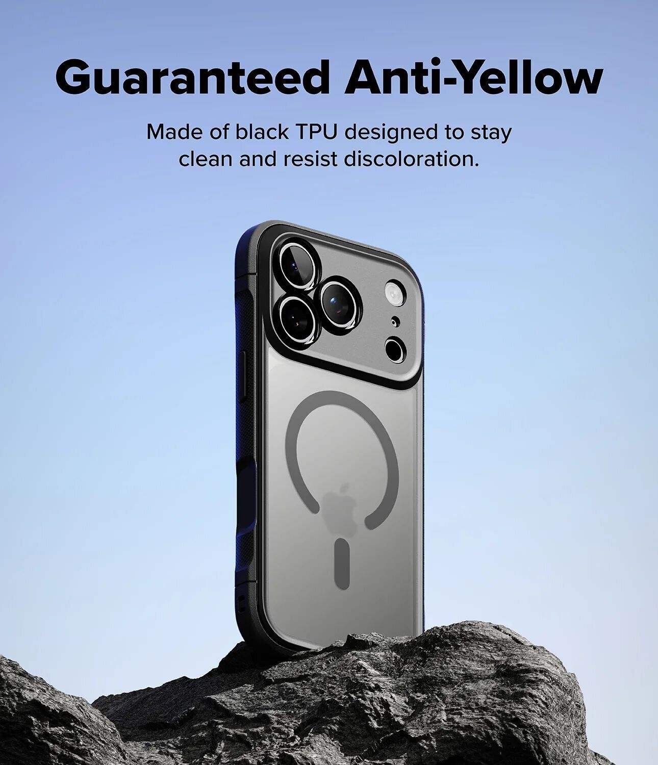 Защитный чехол Ringke Fusion Bold MagSafe для iPhone 18 Pro Max / 17 Pro Max (8800380461666) - Matte Black. Фото 11 Защитный чехол Ringke Fusion Bold MagSafe для iPhone 18 Pro Max / 17 Pro Max (8800380461666) - Matte Black (423981MB). Фото 11 из 22