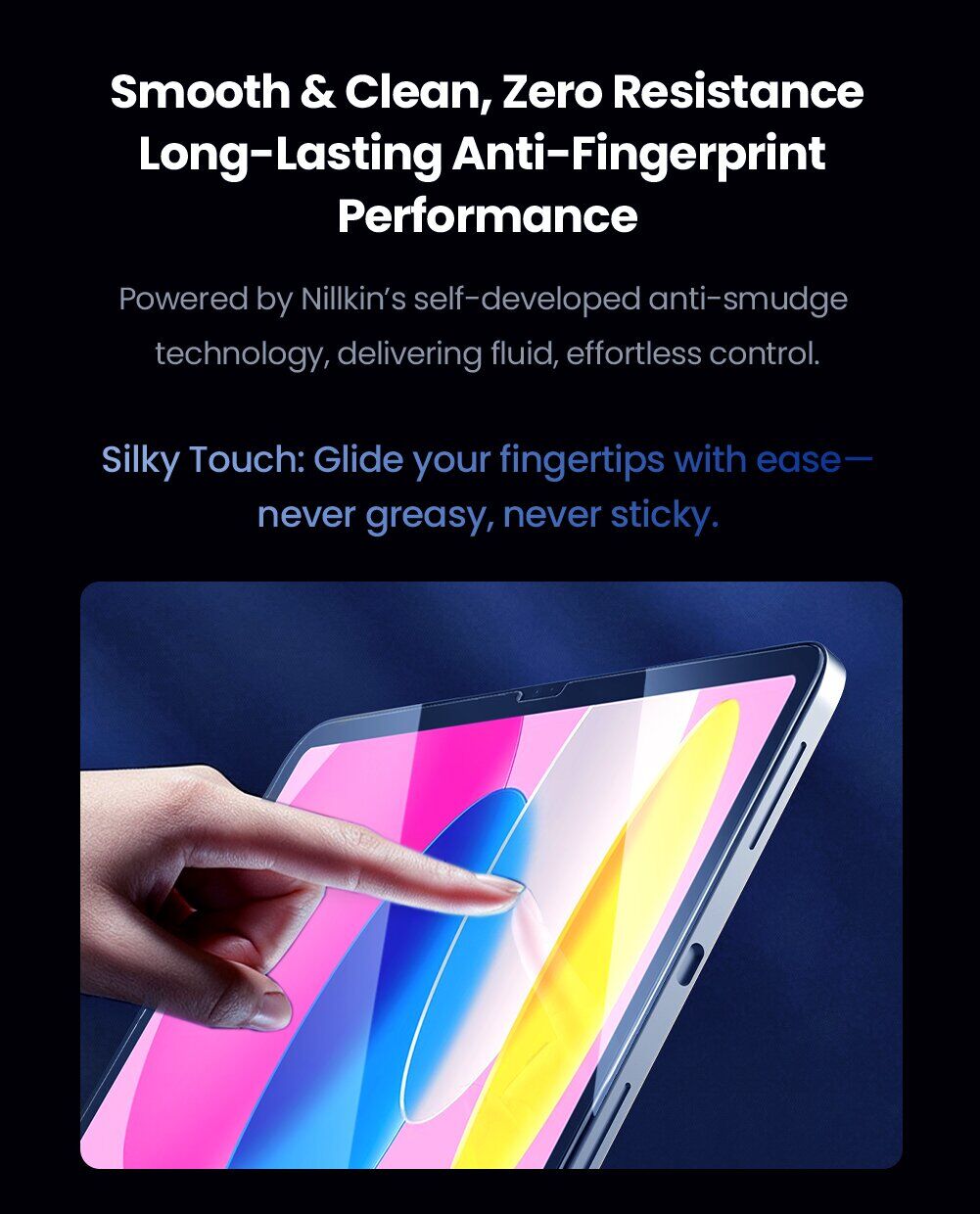 Защитное стекло NILLKIN Amazing H+ Pro (FT) для iPad 10.9 (2022) / iPad 11 (2025). Фото 15 Защитное стекло NILLKIN Amazing H+ Pro (FT) для iPad 10.9 (2022) / iPad 11 (2025) (306481). Фото 15 из 22