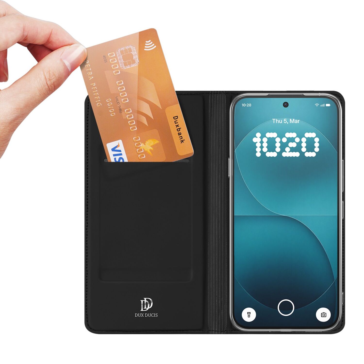 Чехол-книжка DUX DUCIS Skin Pro для Nothing Phone (4a) Pro - Black. Фото 6 Чехол-книжка DUX DUCIS Skin Pro для Nothing Phone (4a) Pro - Black (411413B). Фото 6 из 11